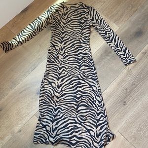 Tiger striped Bardot junior girls dress